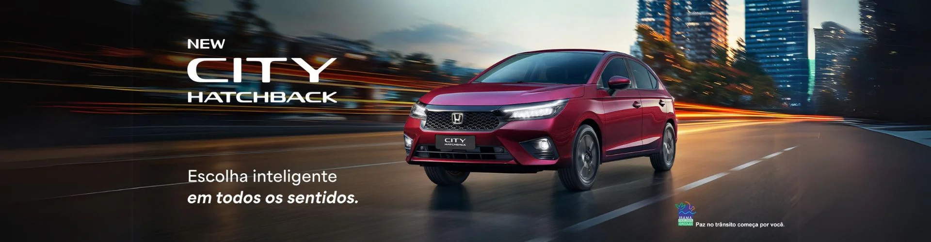 Honda New City Hatchback 2025 na VM Center de Presidente Prudente.